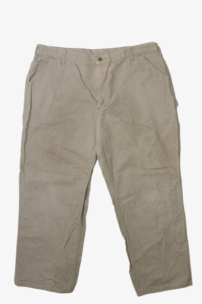 Carhartt Beige Carpenter Denim Jeans