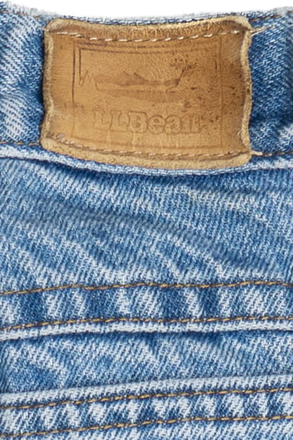 Vintage Flannel Lined L.L. Bean Denim Jeans (1990s)
