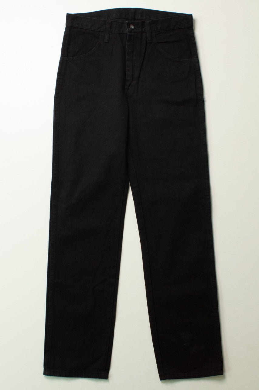 Vintage Black Rustler Denim Jeans (30x32)