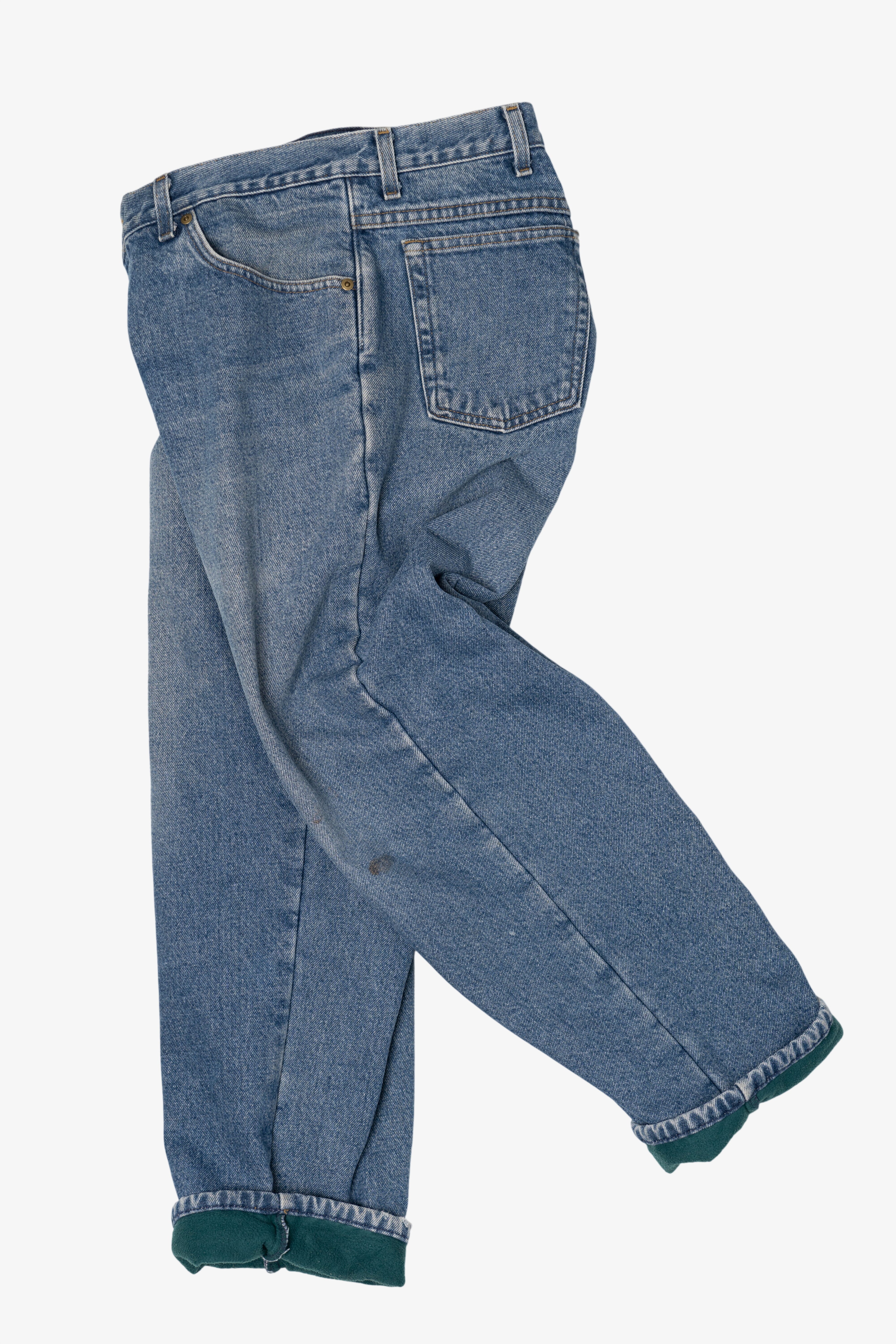 Vintage L.L. Bean Paint Denim Jeans (1990s)