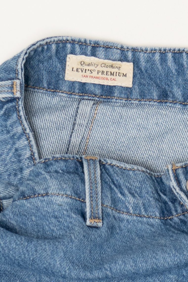 Blue Levi's Baggy Cargo Denim Jeans (2010s)