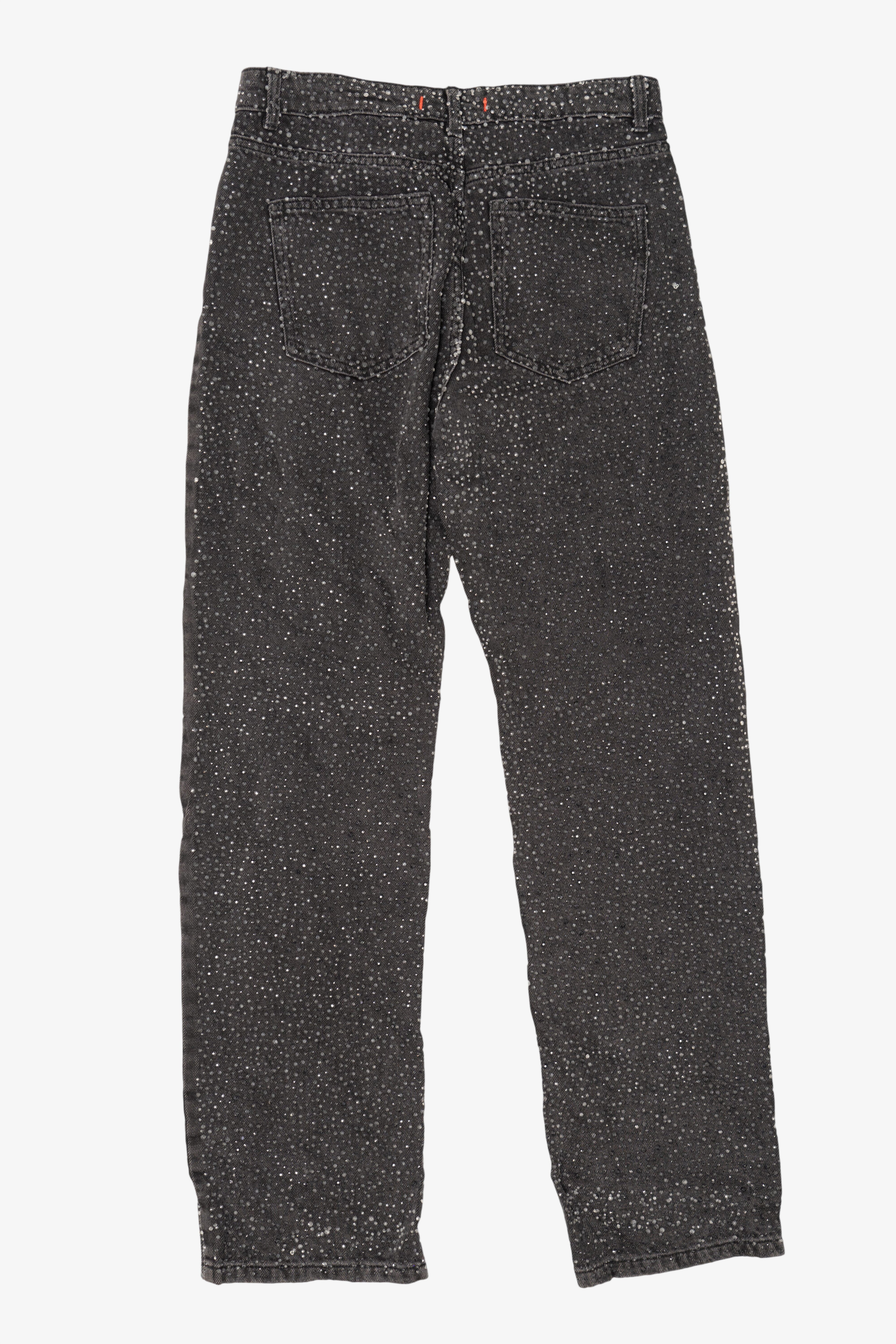 Zara Rhinestone Denim Jeans (2020s)