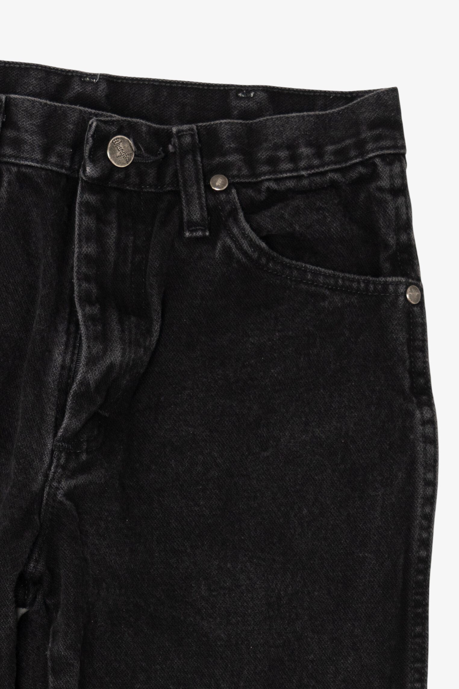 Vintage Black Wrangler Denim Jeans (29x30) (1990s)