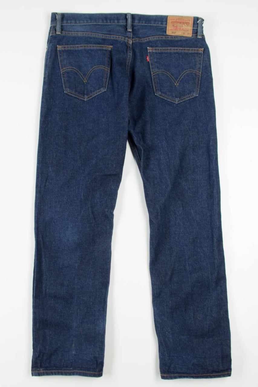 Levi's Straight Fit 505 Denim Jeans 708 (sz. W36 L32)