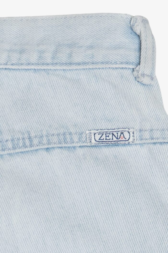 Vintage Zena Jeans Floral Panel Western Yoke Denim Jeans (1980s)