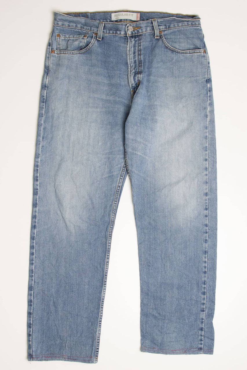 Hemmed Levi's 505 Denim Jeans (sz. W36 L32)