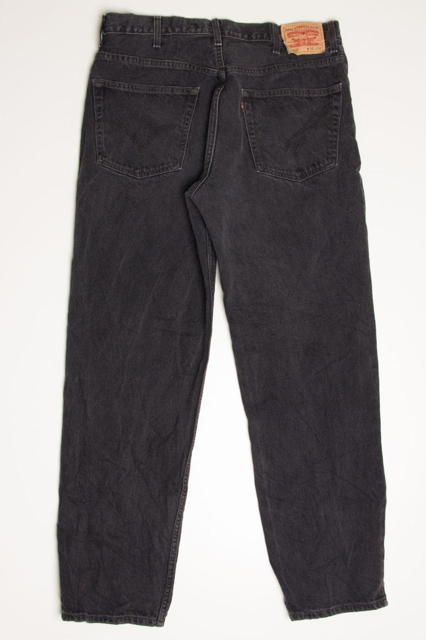 Black Levi's 550 Denim Jeans (sz. W38 L34)
