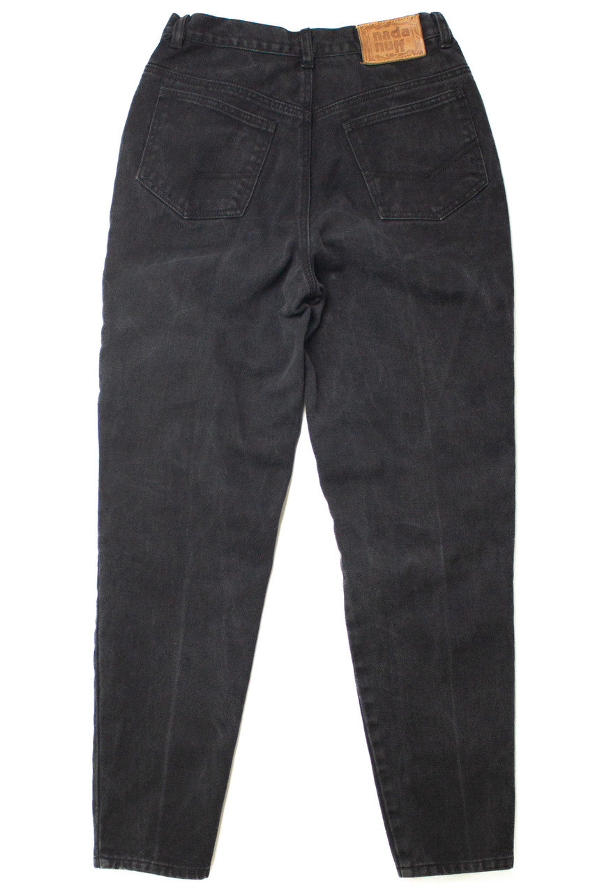 Vintage Suede Patchwork Denim Jeans (sz. 11)