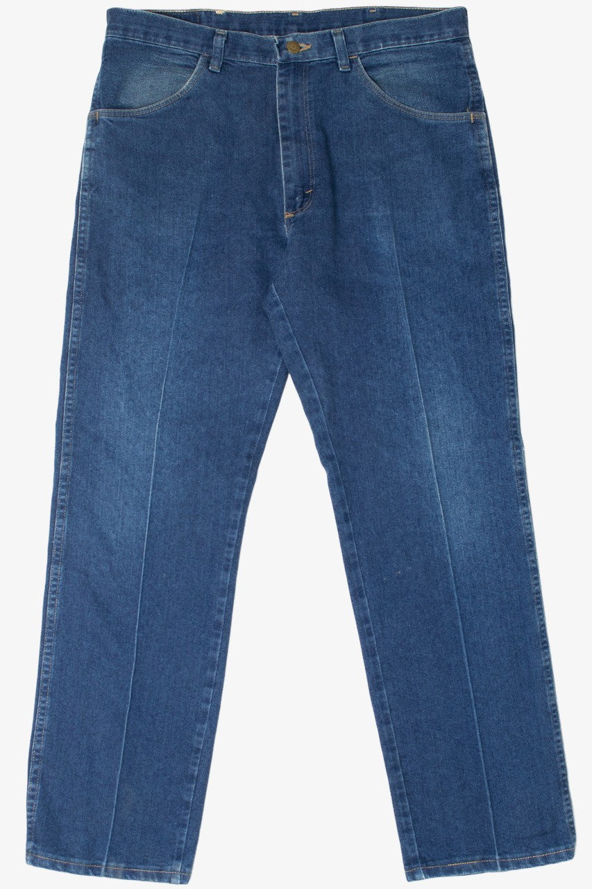 Vintage Wrangler Pressed Front Seam Bootcut Denim Jeans