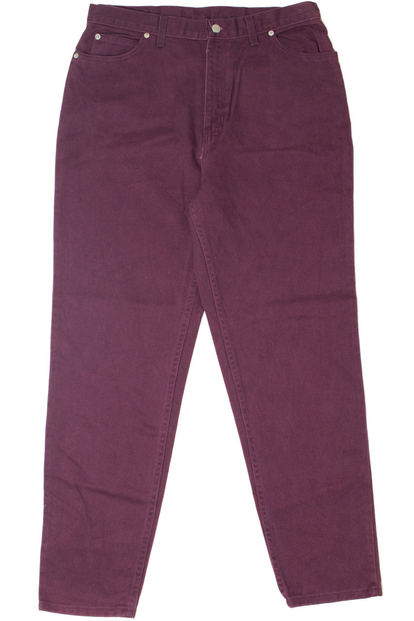 Vintage Purple High Waisted Denim Jeans