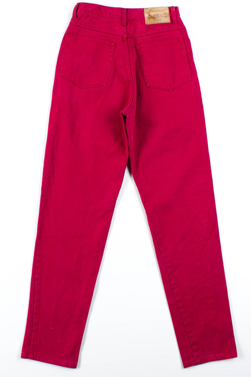 Magenta Eddie Bauer Jeans (sz. 4 Tall)