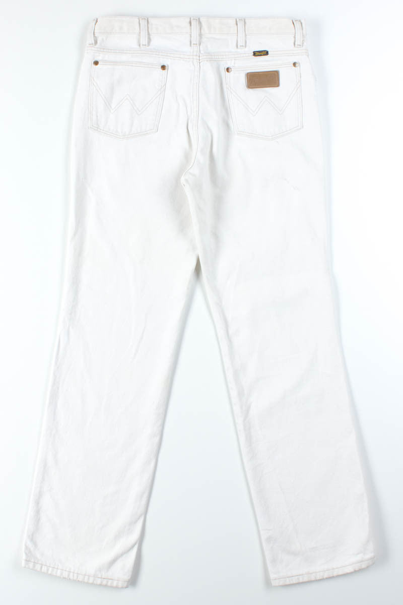 White Wrangler Jeans (sz. 34x32)