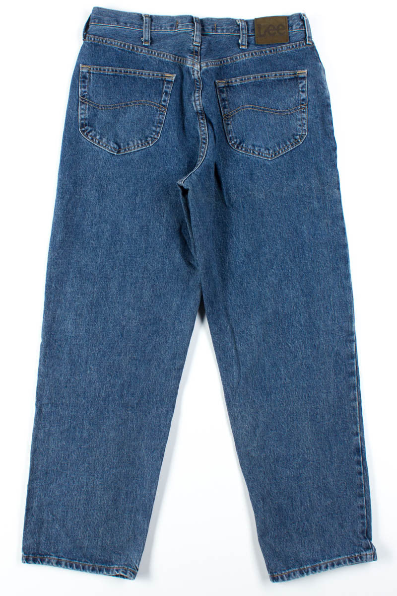 Relaxed Fit Lee Blue Jeans(sz. 34x30)