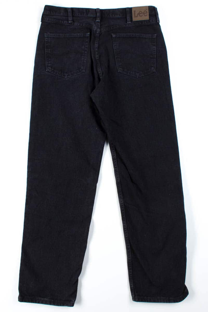 Black Relaxed Fit Lee Jeans (sz. 36x34) 1