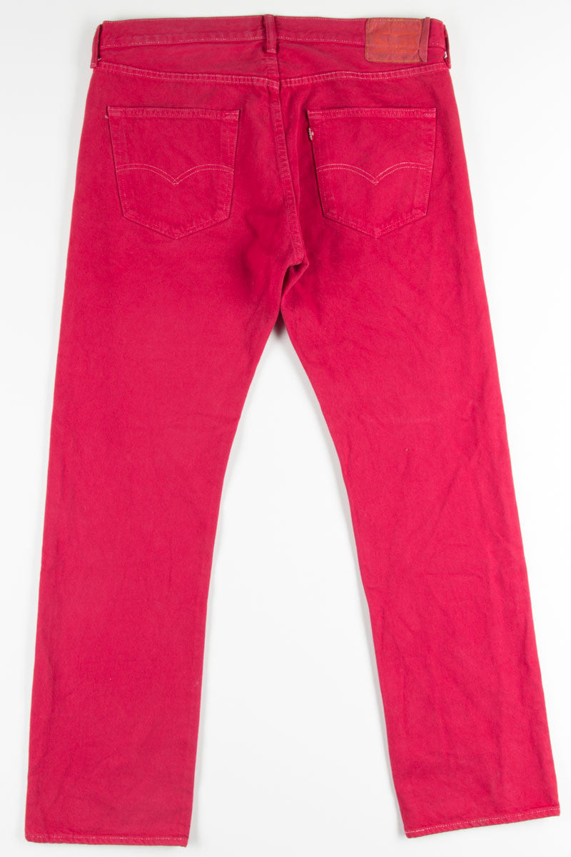 Levis Red Denim Jeans (sz. W36 L32)