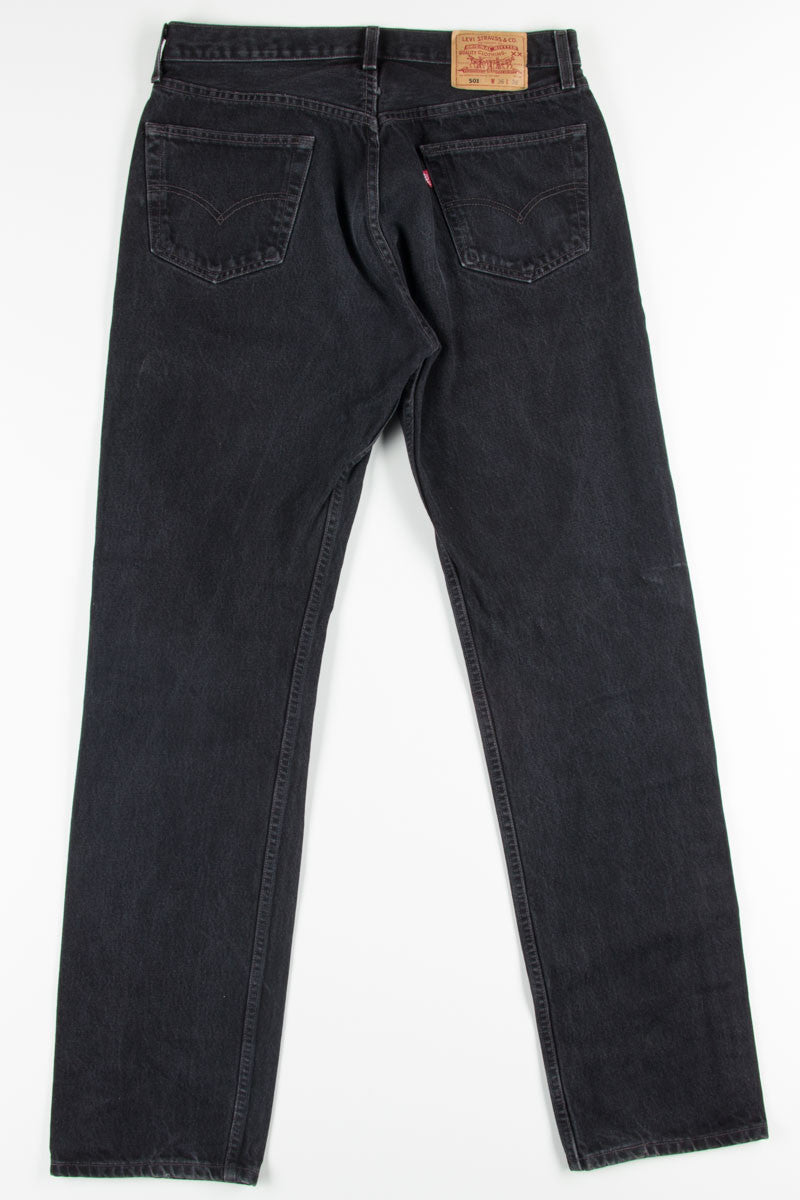 Levis Black Denim Jeans (sz. W36 L36)