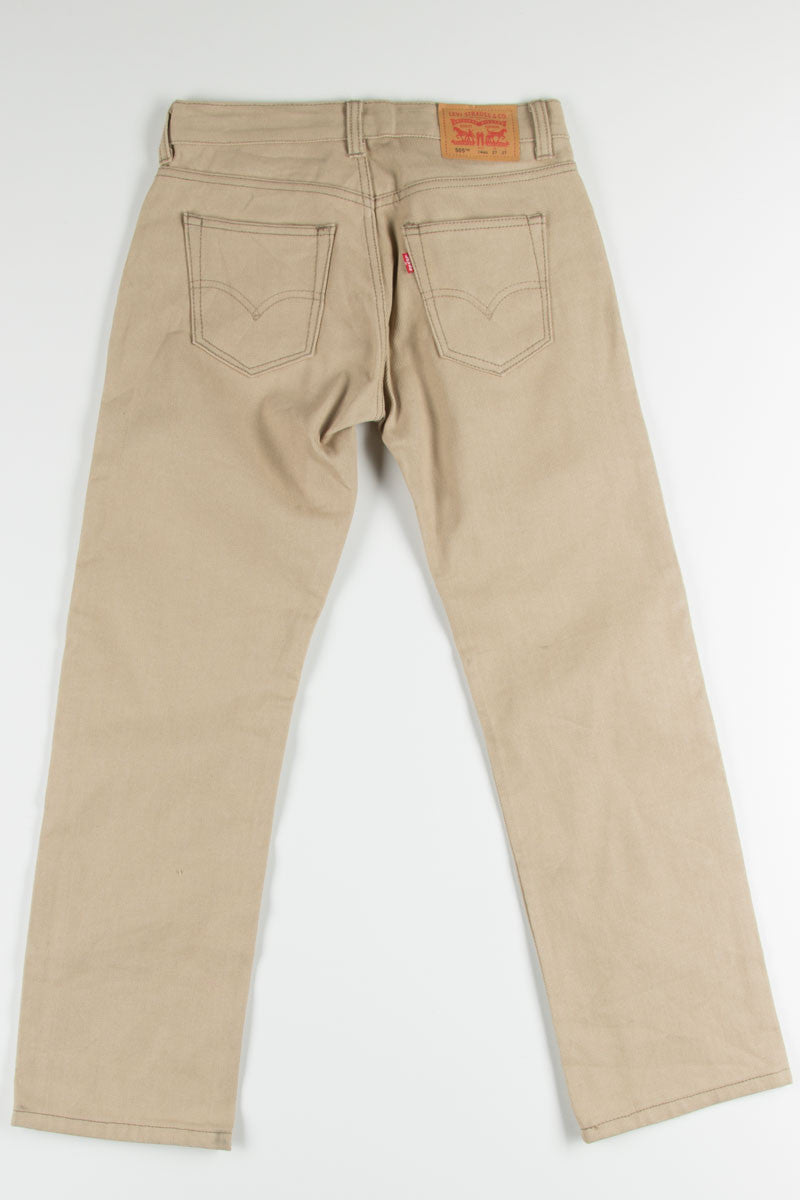 Levis Tan Denim Jeans (sz. 14 Reg/ W27 L 27)