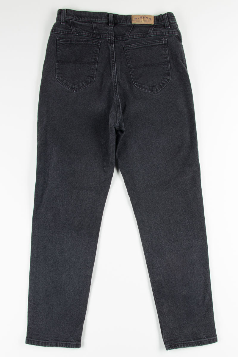 Black High Waisted Mom Jeans (sz. 12M)