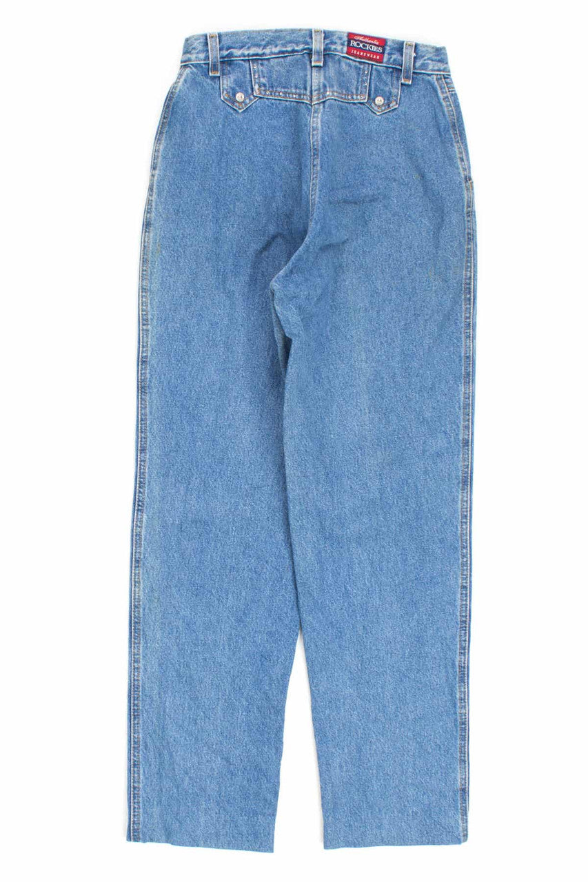 Bedazzled Rockies Vintage Jeans (sz. XL)