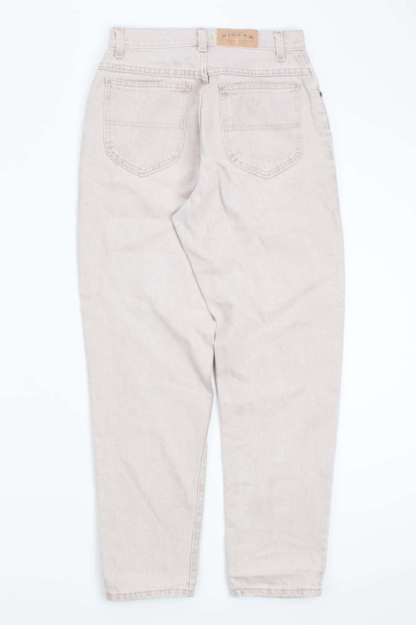 Faded Khaki Vintage Lee Riders Jeans (sz. 8P)
