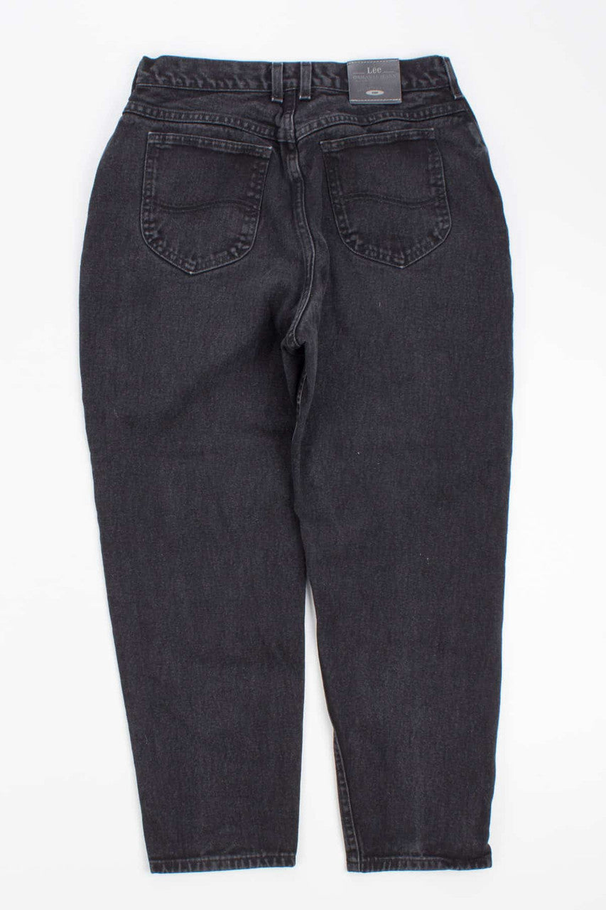 Washed Black Vintage Lee Jeans (30W 27L)