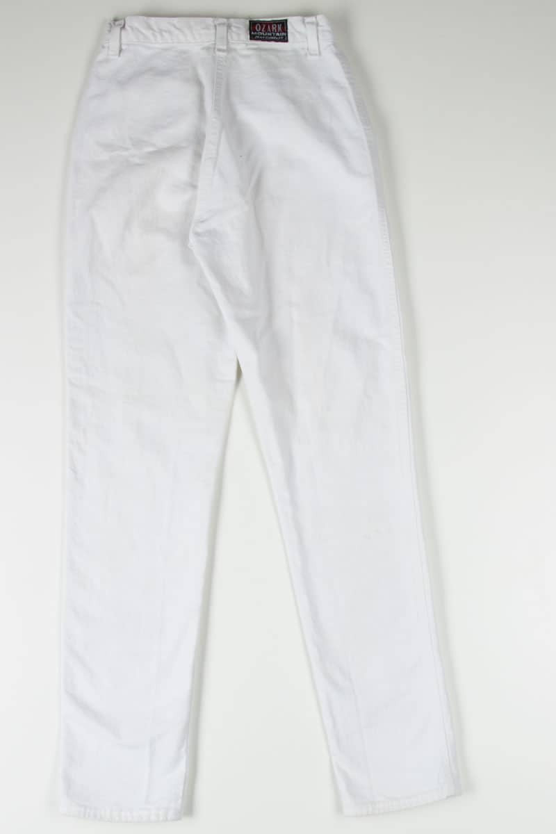 White Ozark Mountain High Waisted Denim Jeans 618 (sz. 7/8)