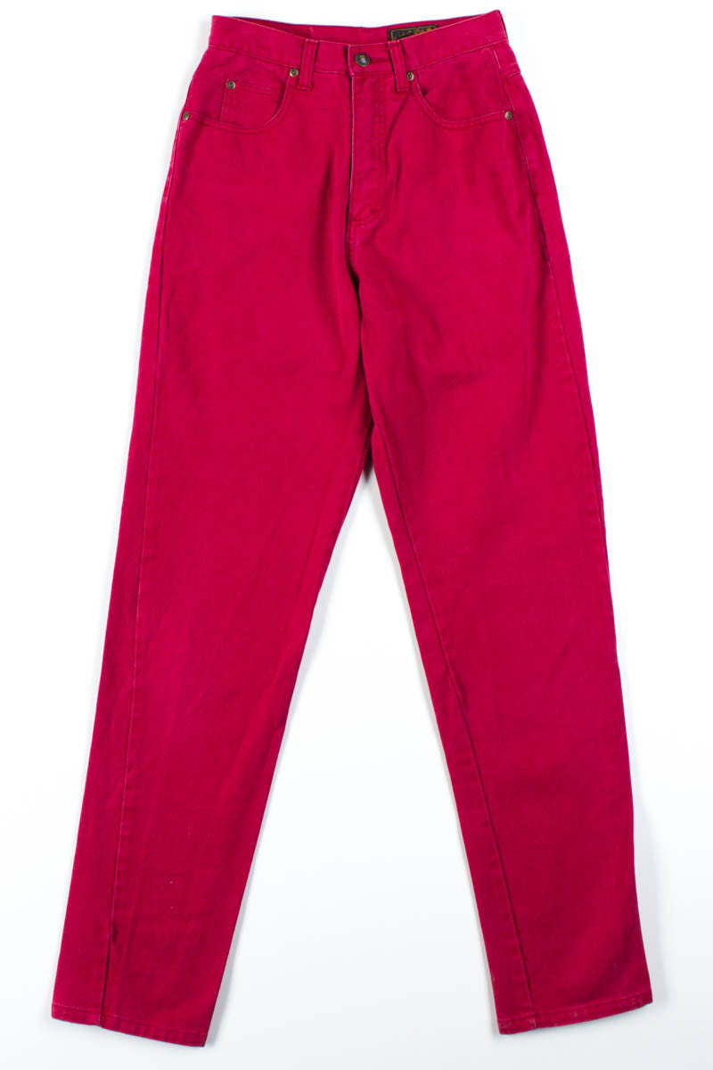 Magenta Eddie Bauer Jeans (sz. 4 Tall)