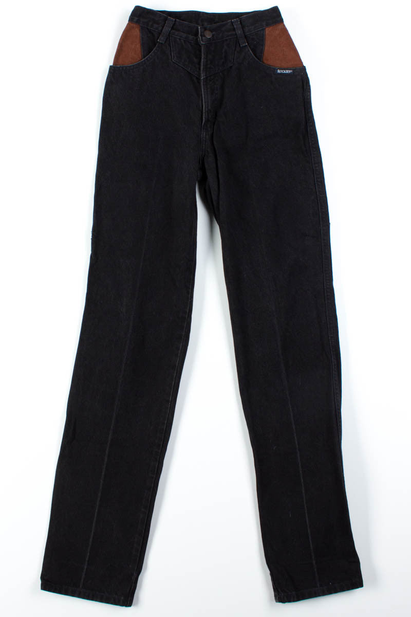 Black & Brown Rocky Mountain Jeans (sz. 27/5)