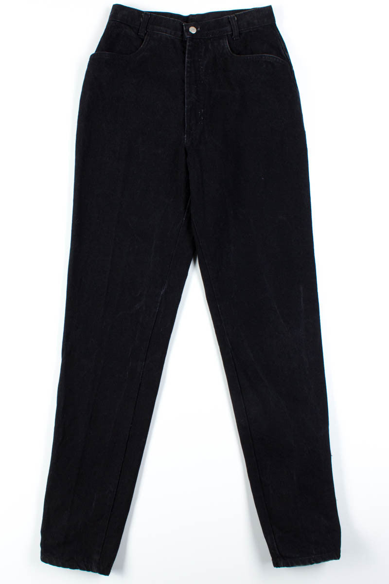 Black Roper Button Leg Jeans (sz. 13/14)