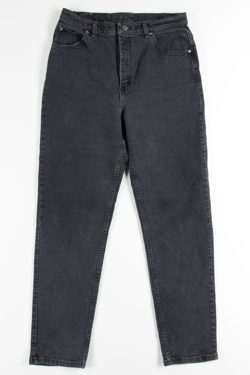 Black High Waisted Mom Jeans (sz. 12M)