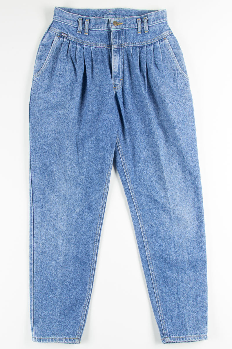 Vintage Lee Stone Washed High Waisted Denim Jeans (sz. 14M)