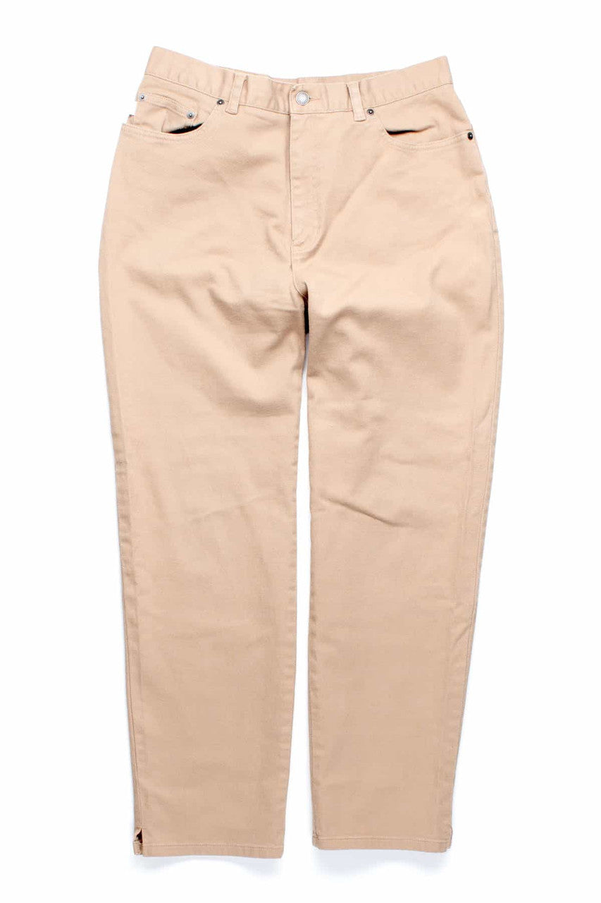 Ralph Lauren Stretchy High Waisted Tan Jeans (sz. 12)