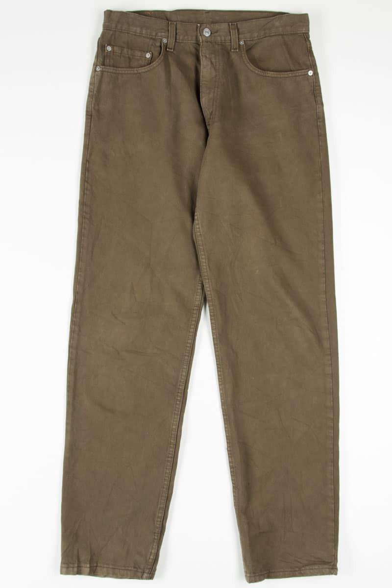 Olive Levi's 550 Denim Jeans 530 (sz. 34W 34L)
