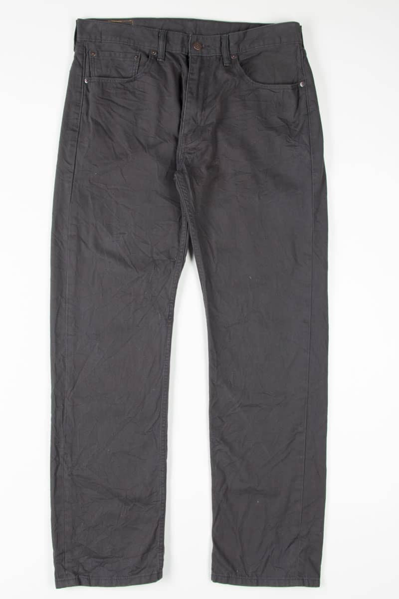 Black Levi's 505 Denim Jeans 629 (sz. 36W 34L)