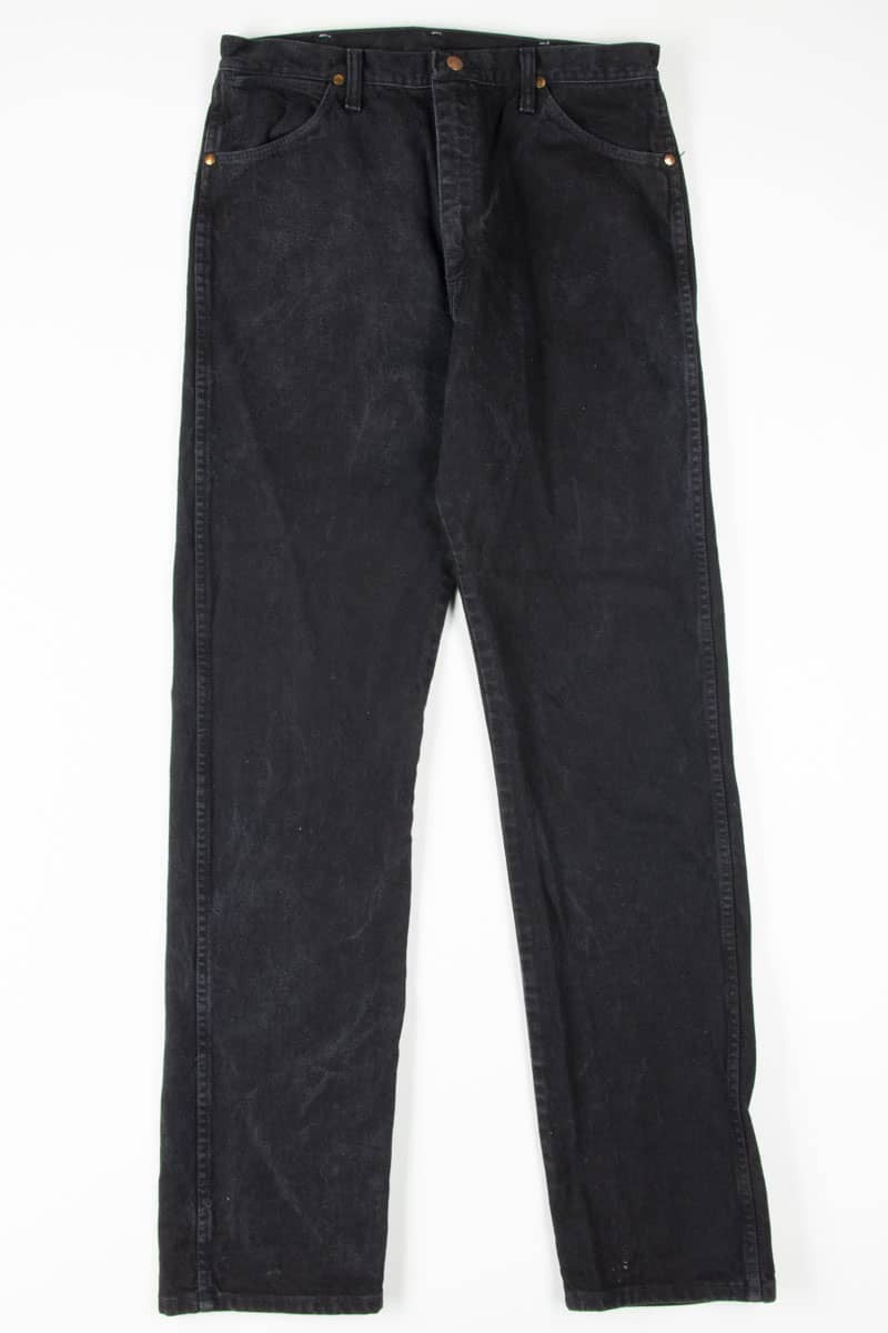 Black Wrangler Denim Jeans 643 (sz. 35W 36L)