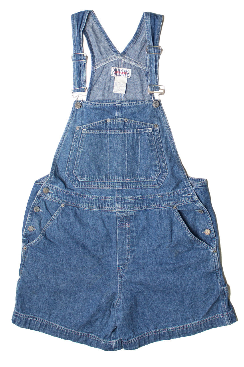Vintage Bill Blass Jeans Carpenter Overall Shorts (1990s)