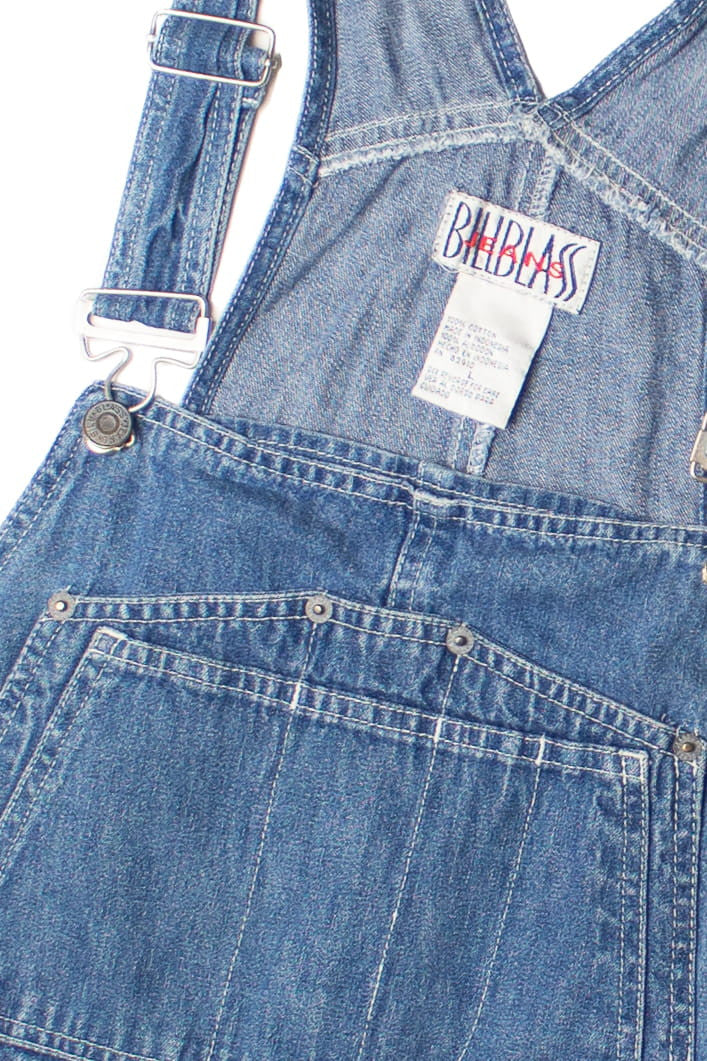 Vintage Bill Blass Jeans Carpenter Overall Shorts (1990s)