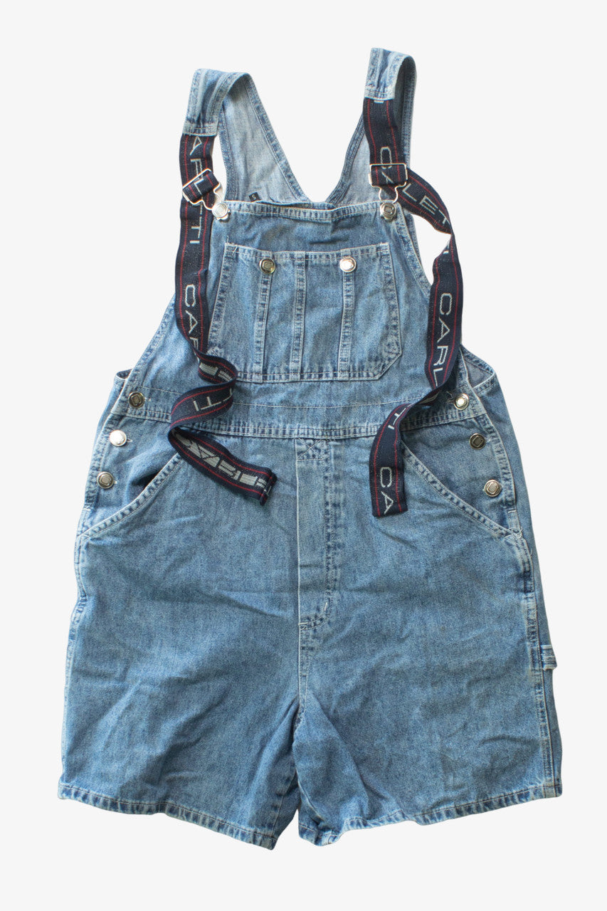 Vintage Carletti Denim Overall Short (1990s)
