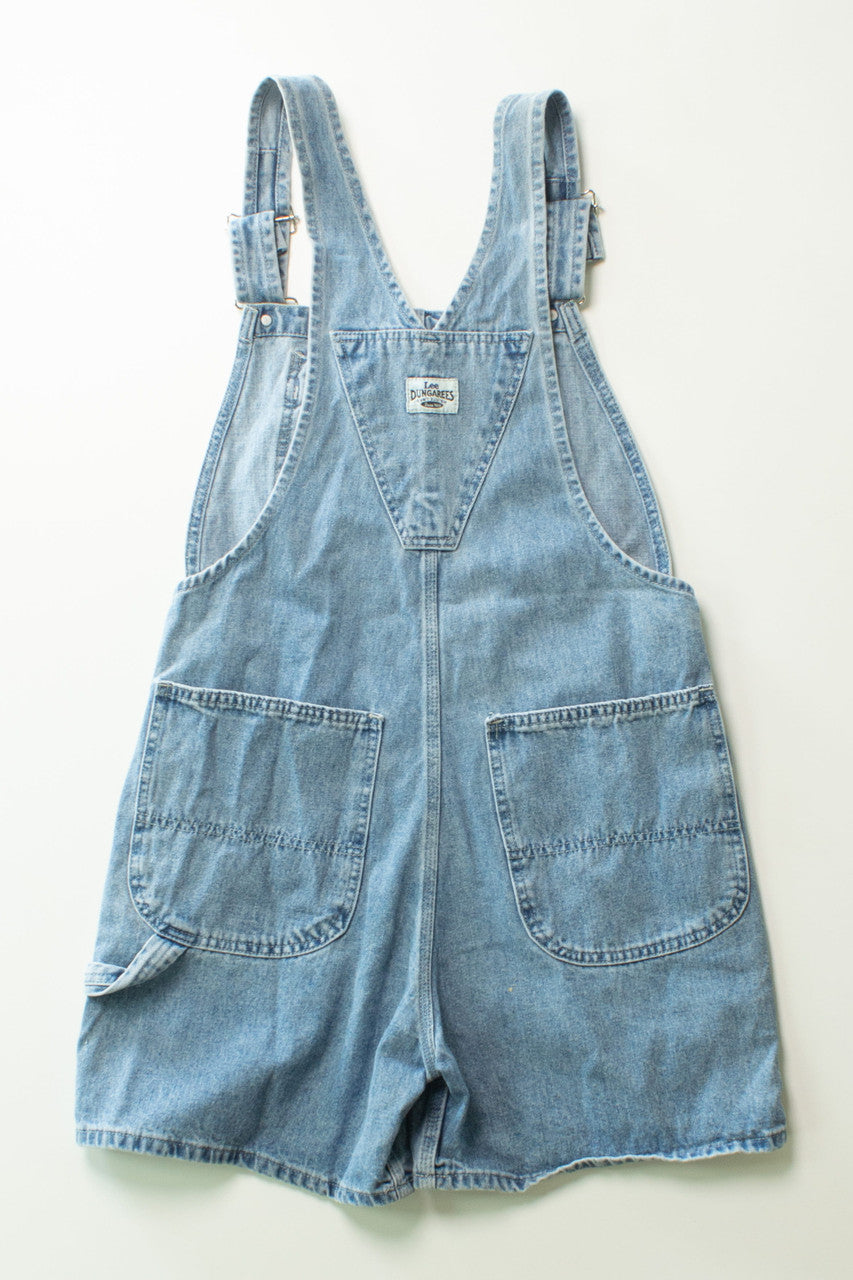 Vintage Lee Dungarees Denim Overall Short (1990s)