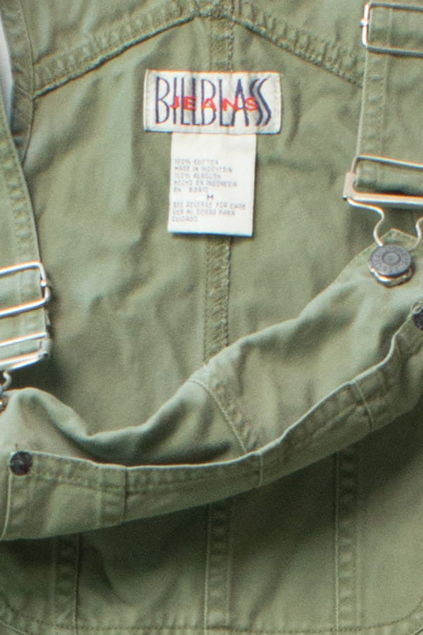 Vintage Bill Blass Overall Shorts (1990s)