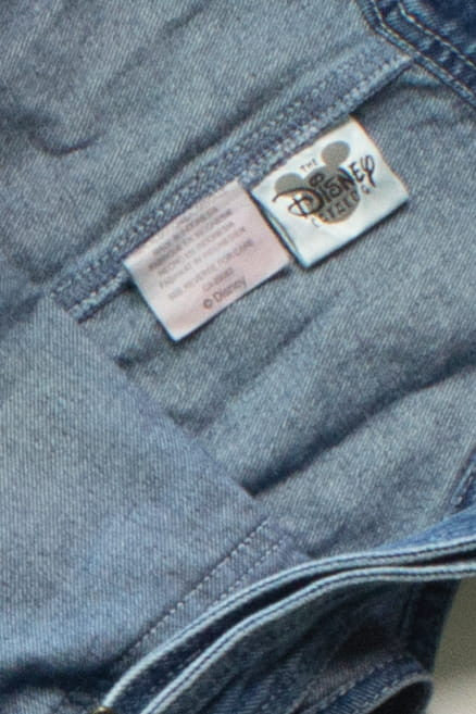 Vintage Pooh's Grand Little Garden Overall Shorts (1990s)