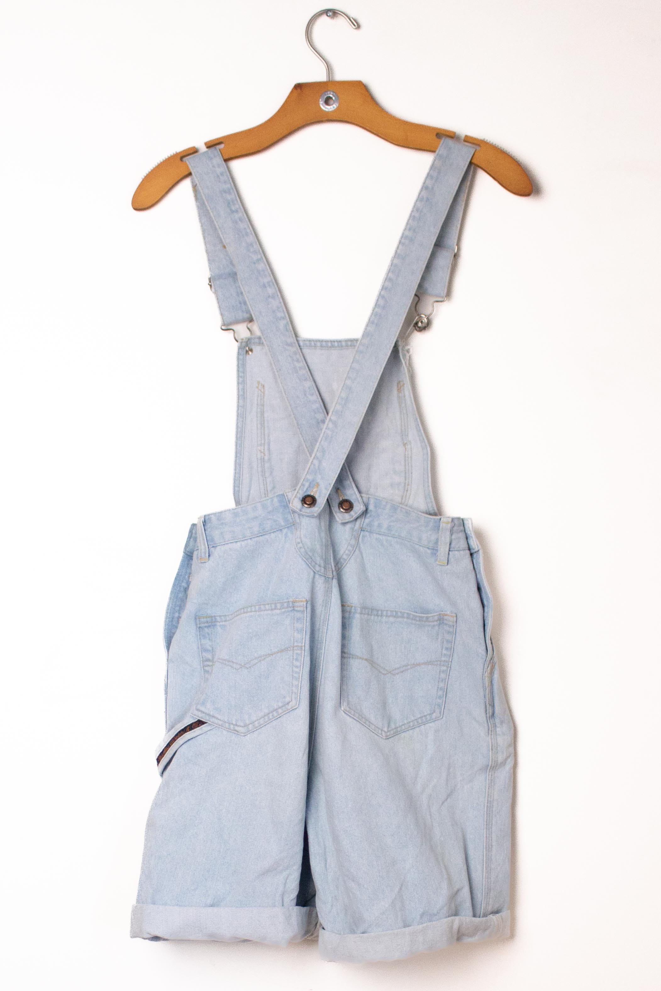 Vintage Unionbay Denim Overall Shorts (1990s)