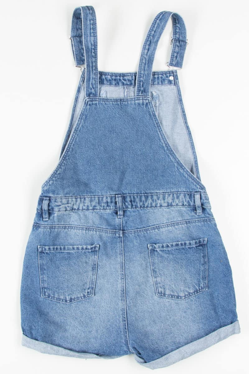 Sequin Patches Overall Shorts (sz. 13-14 Yrs)