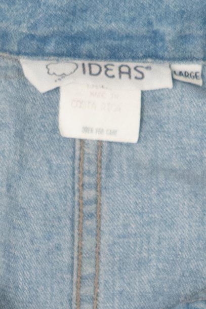 Vintage Ideas Blue Denim Jumpsuit (1980s)