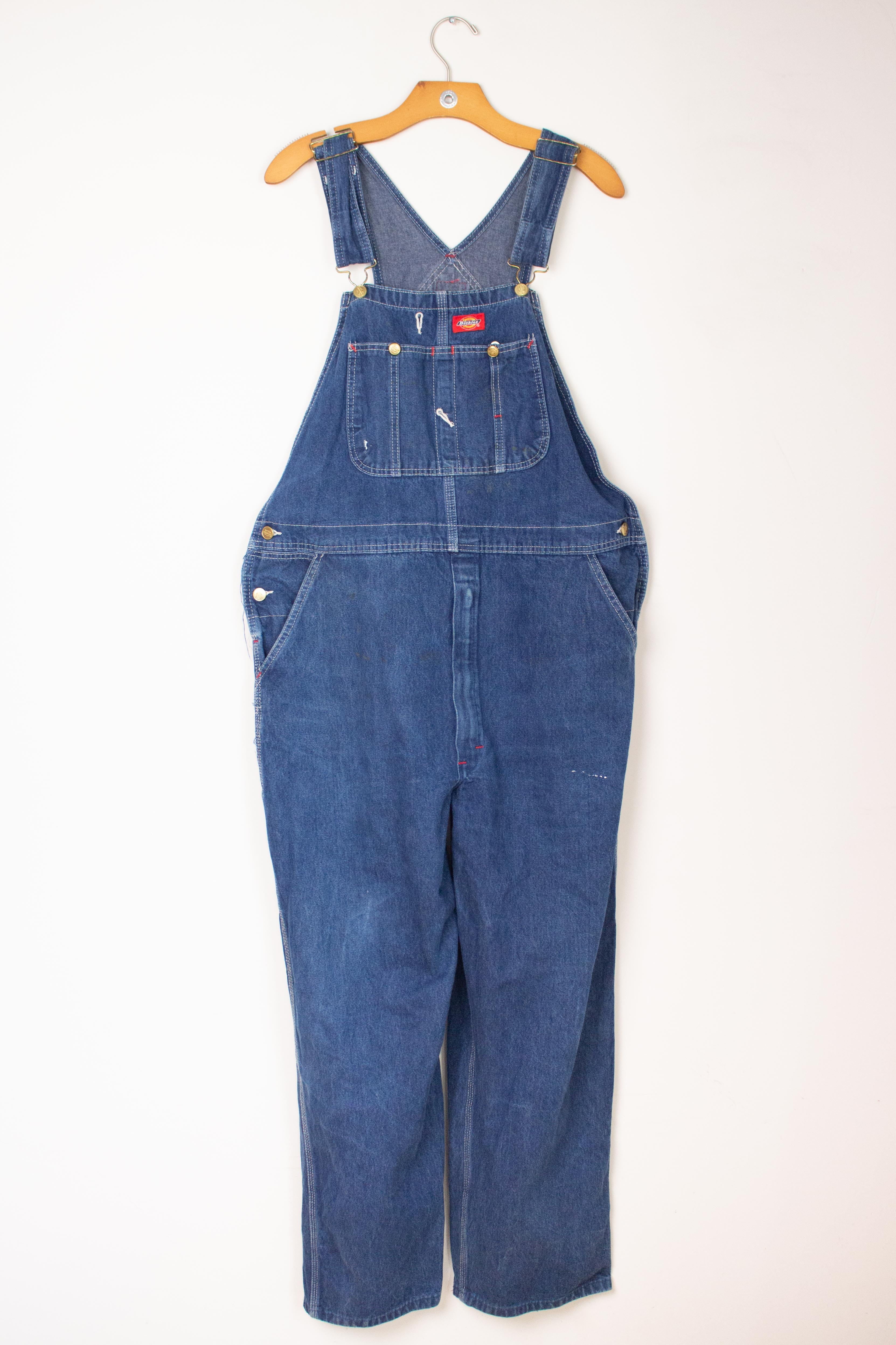 Vintage Dickies Denim Overalls (1990s)