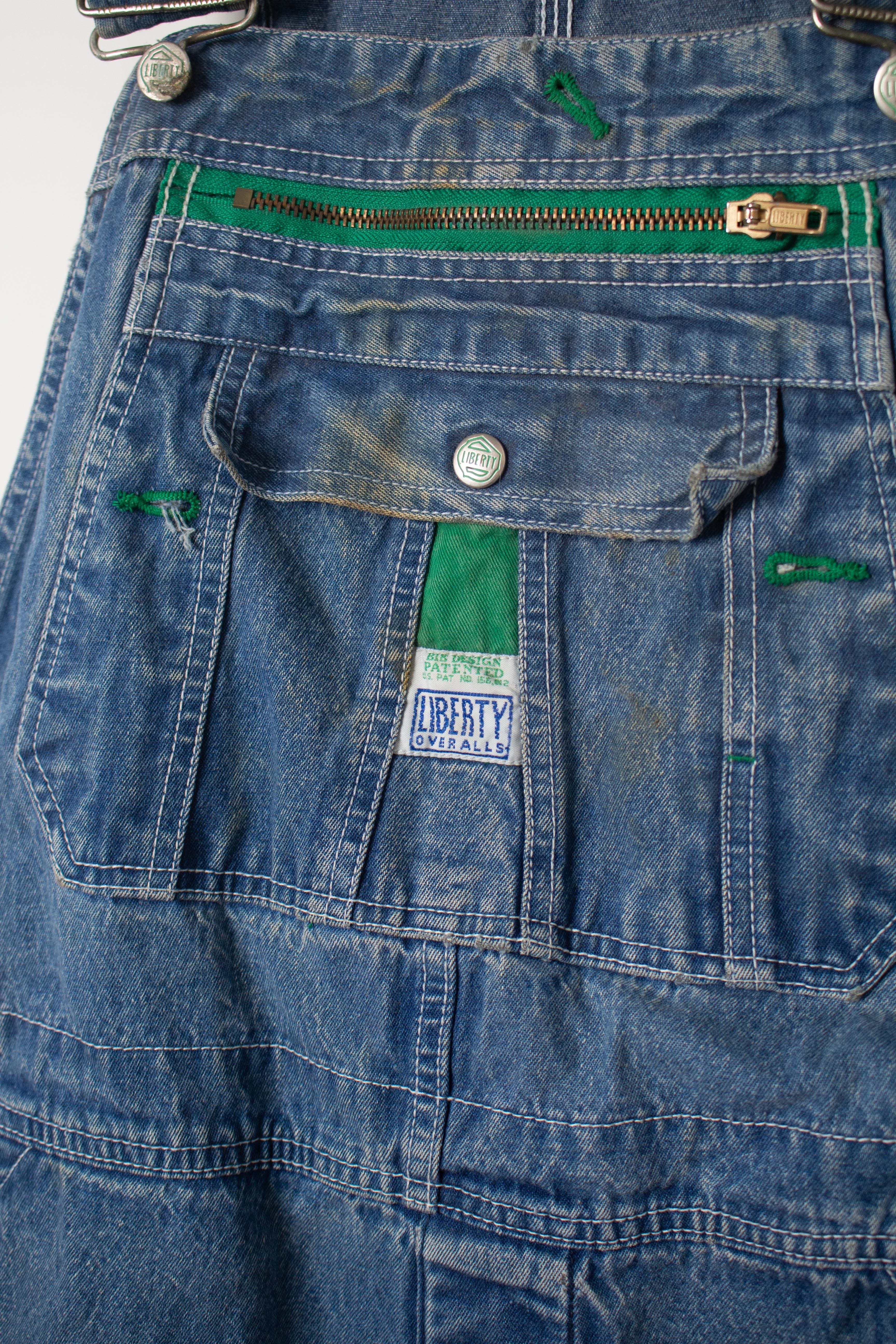 Vintage Liberty Denim Overalls (1990s)