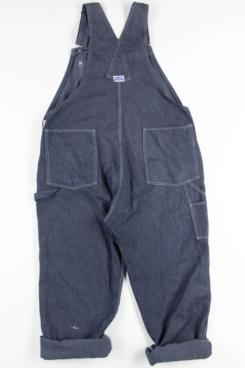 Dark Wash Big Smith Overalls