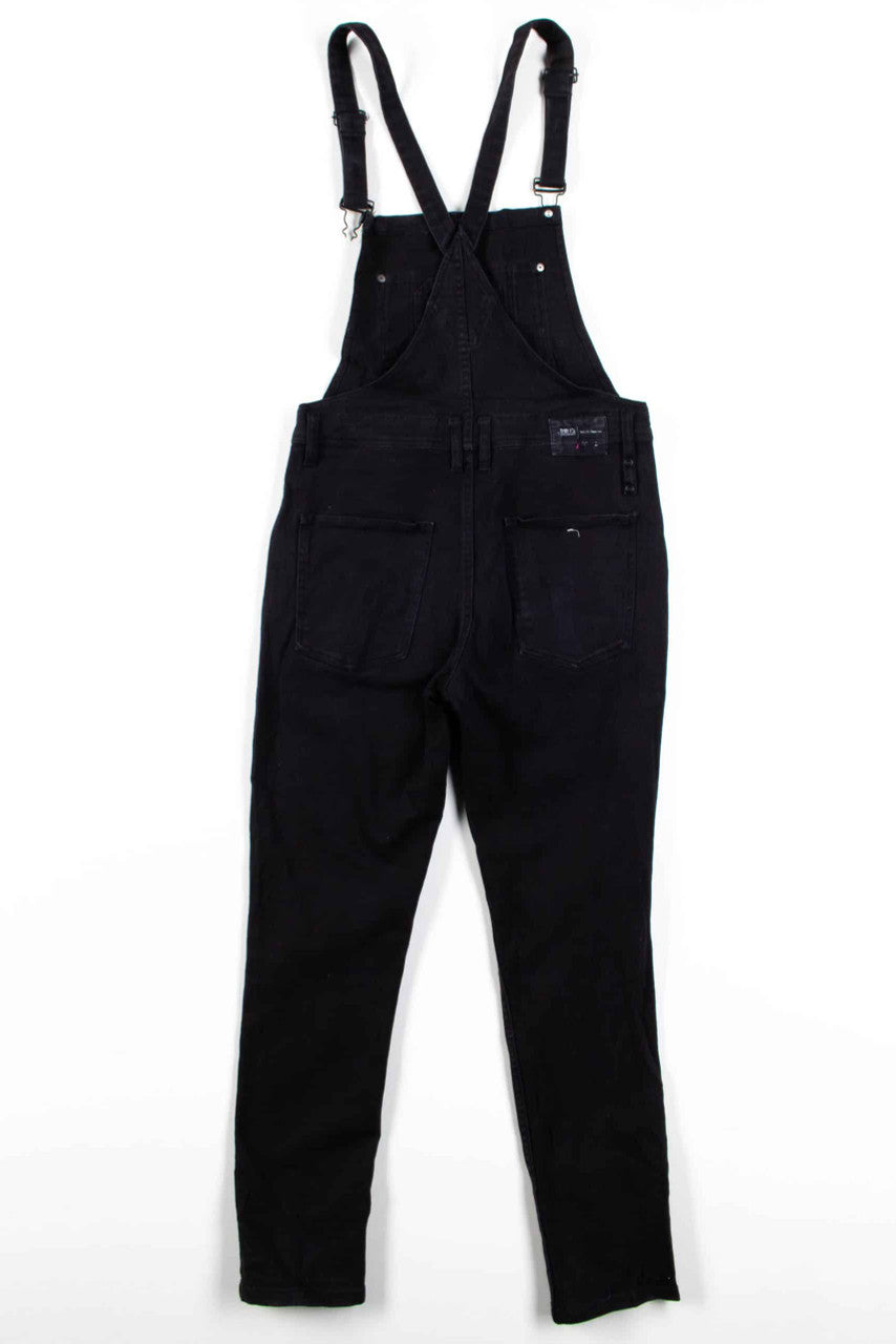 Black Denim Overalls (sz. 32)