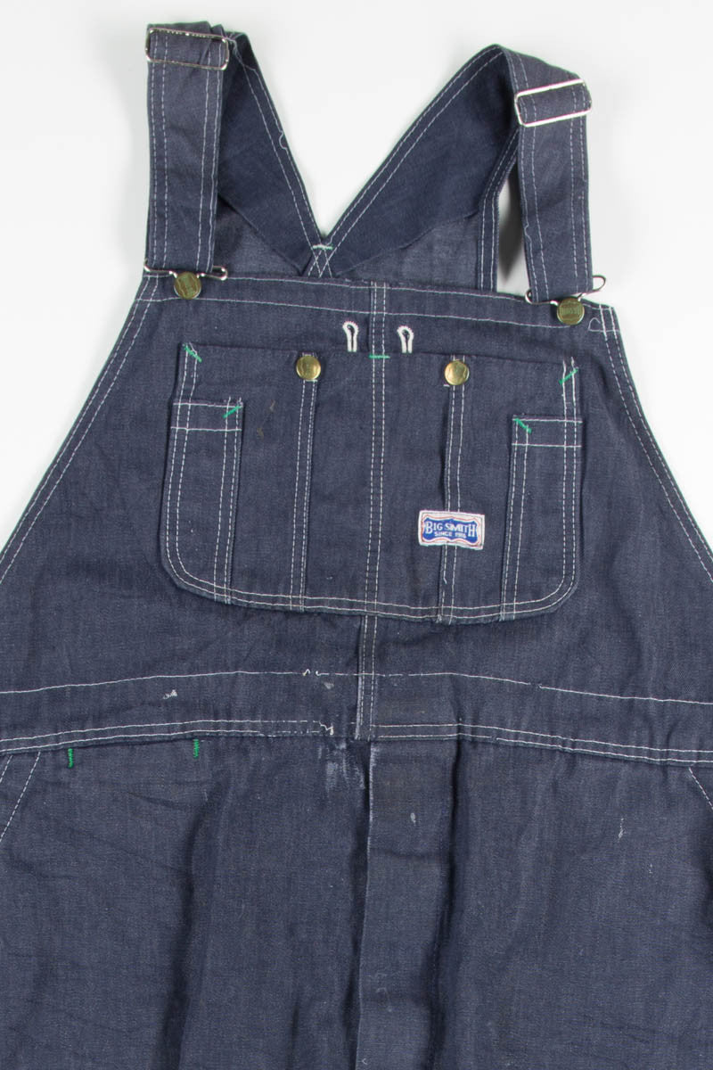 Dark Wash Big Smith Overalls