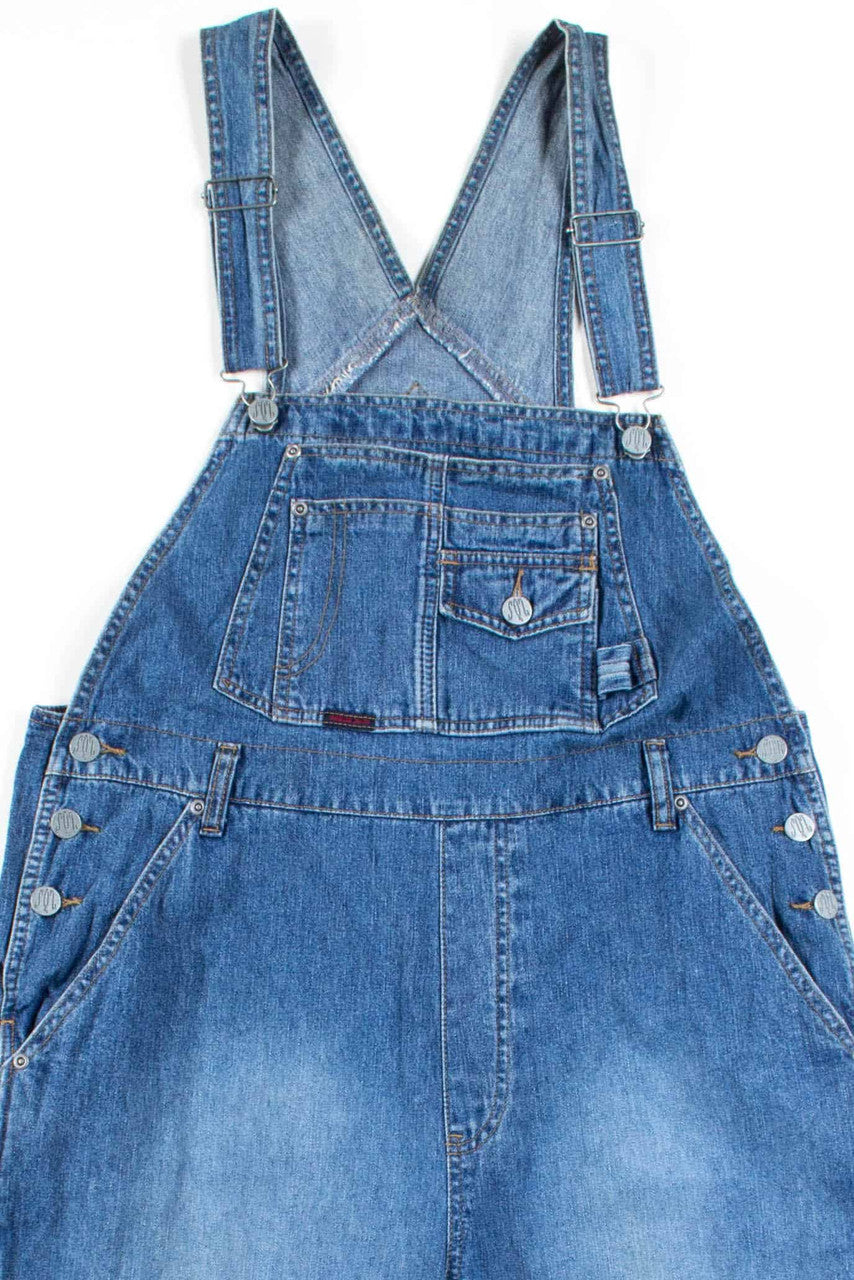 Light Wash Denim Overalls (sz. Large)